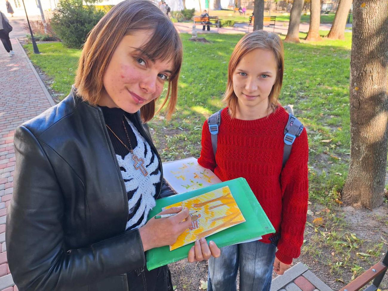  "Осінній скетчінг"