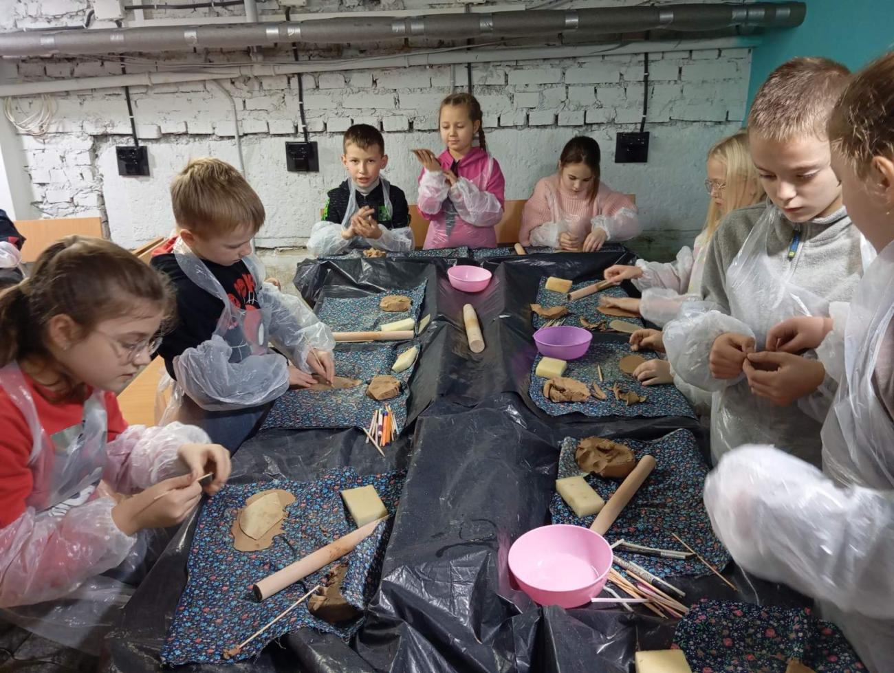  Заняття з глинотерапії